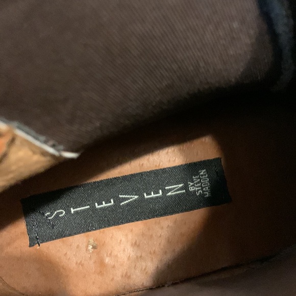 NEW Leather booties- size 10- Steve Madden - Picture 5 of 5